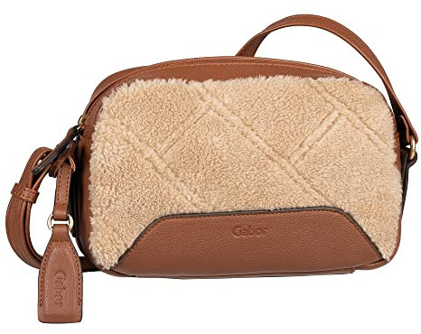 Gabor bags Donna Damen Umhängetasche Handtasche Mittelgroß Beige