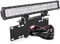 AUXTINGS 22 inch LED Light Bar Double Row Spot Flood Beam Fog Lights with Wiring Harness Kit,15 inch Number Plate Holder for Jeep Truck Car ATV SUV 4X4 Boat Trailer,12V 24V Waterproof