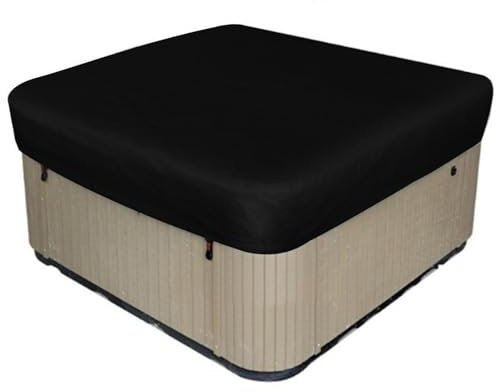 Hot Tub Cover Protector, Waterproof Sunproof Square Hot Tub Cover Perfect For Your Hot Tub(231x231x30cm / 90.9x90.9x11.8in)