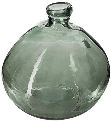 ATMOSPHERA CREATEUR D'INTERIEUR Vase Rond Verre recyclé Uly Vert D33
