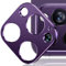 Mothca [2 Pièces Protection Caméra Arrière pour iPhone 14 Pro e iPhone 14 Pro Max, [Pas Verre pour Photo Plus Claire] Cache Protection Objectif en Alliage d'aluminium Protege Appareil Photo