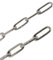 ToniTec Edelstahlkette 5mm langgliedrig Gliederkette 5m nach DIN 763 Kette aus Edelstahl mit 160kg Tragkraft