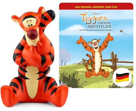 tonies Hörfiguren für Toniebox, Disney Tigger – Tiggers großes Abenteuer, Hörspiel für Kinder ab 3 Jahren, Spielzeit ca. 42 Minuten