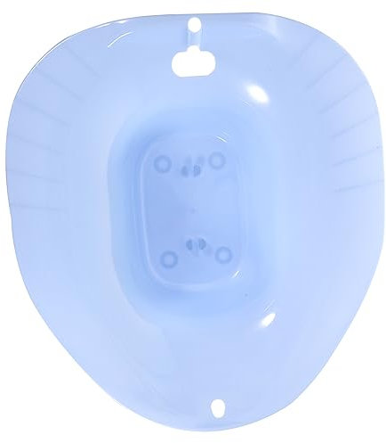 Sitzbad für Geburt Kunststoff Blau mit Rutschfestem Design
