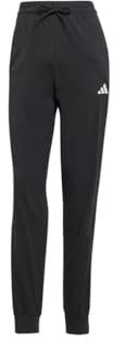adidas Femme Essentials 3-Stripes Jogger Pants, Black/White, XXL