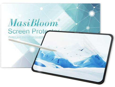 Confezione da 2 pellicole protettive per tablet per iPad Air 11 pollici M2 2024, opache, antiriflesso, con custodia per disegno a matita