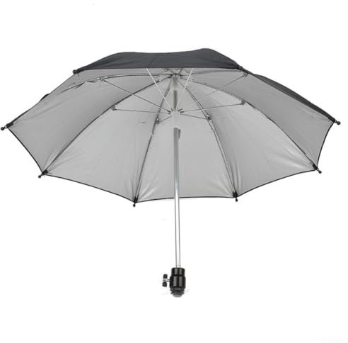 Large DSLR Camera Umbrella, Rain And Sun Protection With Pan Tilt Multi Angle Adjustment Umbrella, Live Streaming Hot Shoe Umbrella