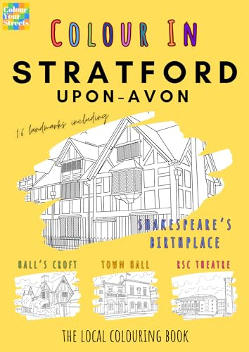 Stratford-upon-Avon Colouring Book (A4)