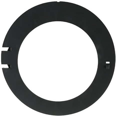 CADRE INTÉRIEUR DE HUBLOT NOIR pour LAVE LINGE BOSCH - 11035685