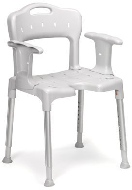 Duschstuhl Swift grau