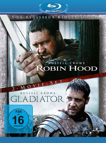 Robin Hood / Gladiator (Director's Cut / Extended Edition, 1+1 Discs) [Blu-ray]