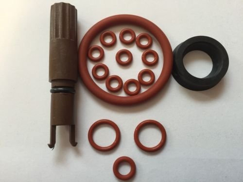 SKB Dichtungsset mit Rändelspannmutter passend für für Bosch, Solis, Gaggia, Spidem, Saeco Vienna, Magic, Royal, Vienna -Set 18-