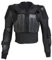 Texpeed - veste pour enfants - Veste de motocross avec protection dorsale pour Ski Snowboard activités sportives - protection de poitrine - noir - 10 Ans