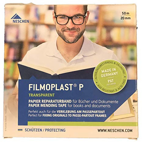 Neschen Filmoplast P Archivierungs-Klebeband, 20,3 x 40,6 cm