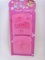 PMS Mama/Best Mum Stempel in Toast-Form, 2 Stück, 1 x mit Herzen, 1 x mit englischer Aufschrift „Mum“, geeignet für Blisterkarte, Pink