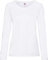 Fruit of the Loom Long-Sleeve T-Shirt in and Sizes - White - Large