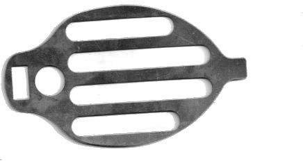 Sieb Titanzink für Regenrohrklappen der Größen 76, 80, 87 und 100 mm (wählbar) (100 mm)