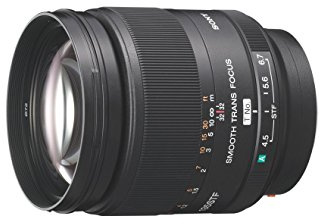 Sony SAL135F28, Tele-Objektiv mit Smooth Transition Focus (135 mm, F2,8 [T4,5] STF, A-Mount Vollformat, geeignet für A99 Serie) schwarz