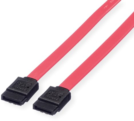 VALUE Internes SATA 6.0 Gbit/s HDD-Kabel mit Schnappverschluss, 0,5 m