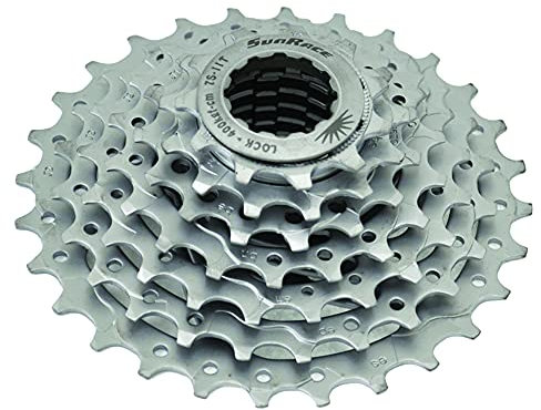 Sturmey-Archer Unisex – Erwachsene Sunrace Kassette, Nickel, Einheitsgröße