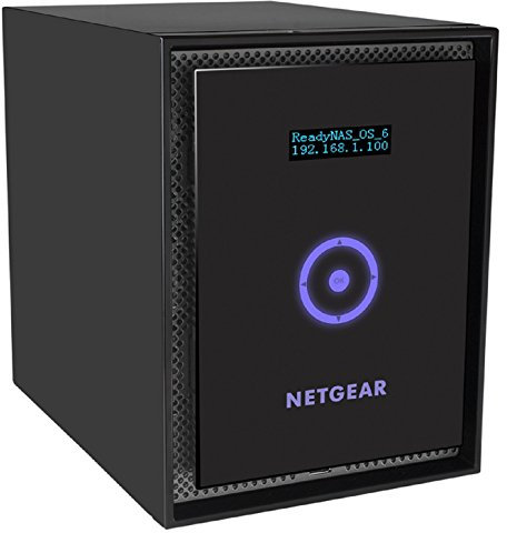 Netgear RN716X-100NES Serveur de Stockage NAS 6 Baies, Interface Réseau 10Gigabit, Chassis Vide ReadyNas