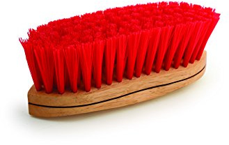 BRUSH CURVED BACK RED 2200