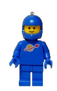 LEGO® 852814 Schlüsselanhänger Blauer Astronaut / blue spaceman ...in space since 1978