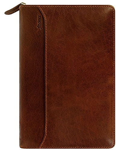 Filofax 21692 Personal Lockwood zip, cognac