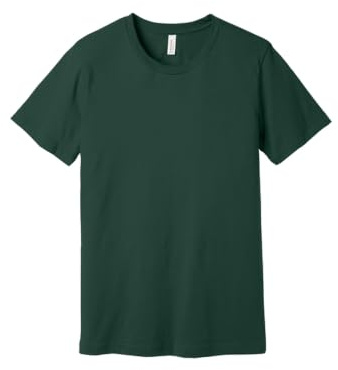 BELLA+CANVAS Jersey Short Sleeve Tee Forest Green