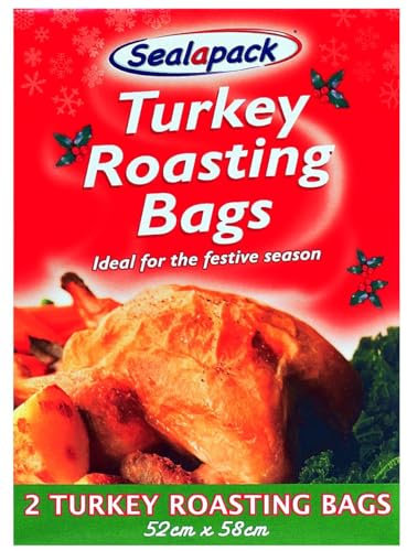 Sealapack Turkey Roasting Bags - 2 Bags 52cm x 58cm