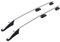 OMAC Aluminium Dachreling Querträger kompatibel mit VW Amarok DoubleCab 2010-2022 Silber 2X