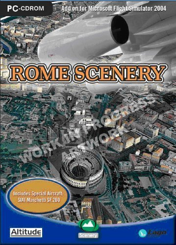 Rome Scenery Add-On for Microsoft Flight Simulator 2004 (PC CD)