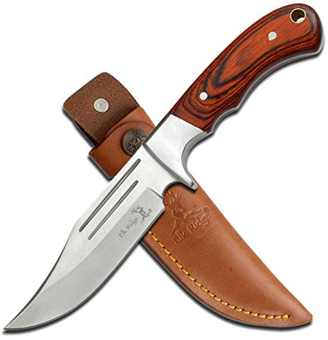 Elk Ridge Erwachsene ER-052 Messer, Pakkaholz, M