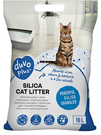 DUVO+ 989001 Katzenstreu Premium Silica, Cranberry