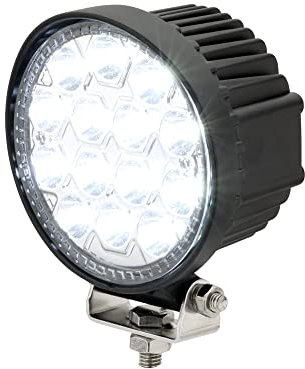 AdLuminis LED Arbeitsscheinwerfer Rund, 30 Watt 2350 Lumen, Für 12V 24V, Mega Spot Beleuchtung 16,4°, IP67 IP69K Schutzklasse, 6000K, Zusatzscheinwerfer