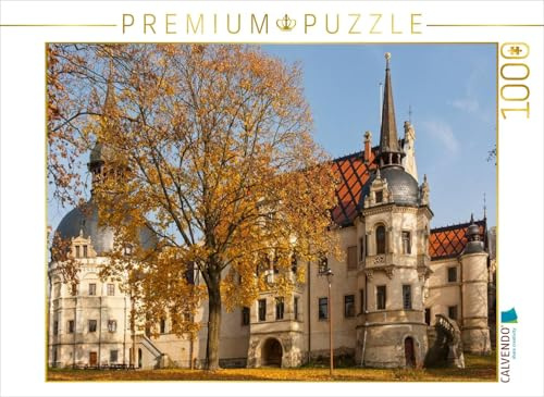 CALVENDO Puzzle Schloss Schönfeld unweit Großenhain | 1000 Teile Lege-Größe 64 x 48 cm Foto-Puzzle für glückliche Stunden