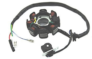 Lichtmaschinen Stator Version 2 für AGM Aiyumo ATU Azel Baotian Beeline Benzhou Buffalo/Quelle Ecobike Ering Flex Tech Giantco Goes Huatian/Lintex Jiajue Jinlun Jmstar Jonway Kreidler Lifan Longbo