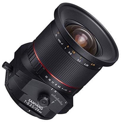 Samyang Tilt-Shift SYTS24-C 24mm f/3.5 Tilt Shift Lens for Canon