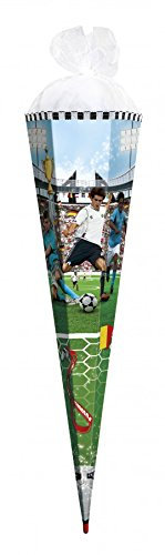 ROTH Motiv-Schultüte 100 cm 'Soccer' - mit der stabilen Rot(h)-Spitze