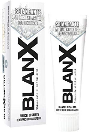 BlanX, Klassische Zahnpasta mit Arktis-Flechtenbasis, 100% natürlich, Format 75 ml