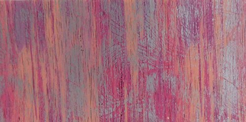 Wachsplatte rosa silber, multicolor 20x10 cm - 9764 - Verzierwachsplatte 200x100 mm für Kerzen