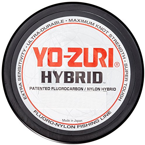 Yo-Zuri Línea de Pesca híbrida Transparente monofilamento de 600 Yardas