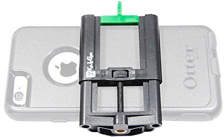 KyJyGy Cell Phone Tripod Mount: Deluxe 2 Tiered Tripod Adapter Compatible with iPhones, Samsung Galaxy, Note, Lg, Nexus Smartphones Perfectly. Connects to Tripods, Monopods, Selfie Sticks.