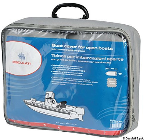 Osculati Telone universale cm 580/650 Grigio 300D (Tarpaulin Universal 580/650 x 250 cm