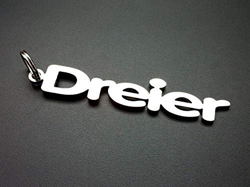 Schlüsselanhänger Dreier passend für z.b. 1,8T 16V Turbo ABF Cabrio MK3 E30 E36 E46