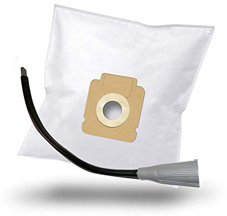 MisterVac | compatible avec les sacs d'aspirateur sacs de rechange 10 pièces + embout flexible de remplacement Hoover TFV 2015 FreeSpace EVO