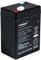 Powery - 6 V, 4.5 Ah Lead-Acid Battery for Johnlite Vacuum Cleaners and Halogen Torches (Replaces 4 Ah and 5 Ah)