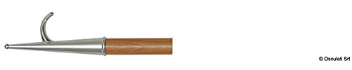 Osculati Bootshaken Messing verchromt/Holz 200 cm