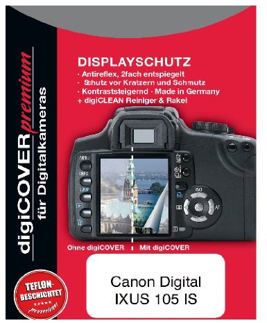 Canon DigiCover Protection d'écran premium pour Canon Digital IXUS 105 IS