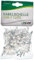 Inline® Graffe fermacavo con chiodo per Cavo Piatto, 10mm, Bianca, 100pz